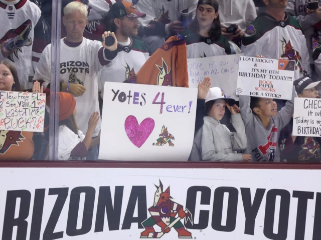 Coyotes bid farewell to Arizona with season-ending win
